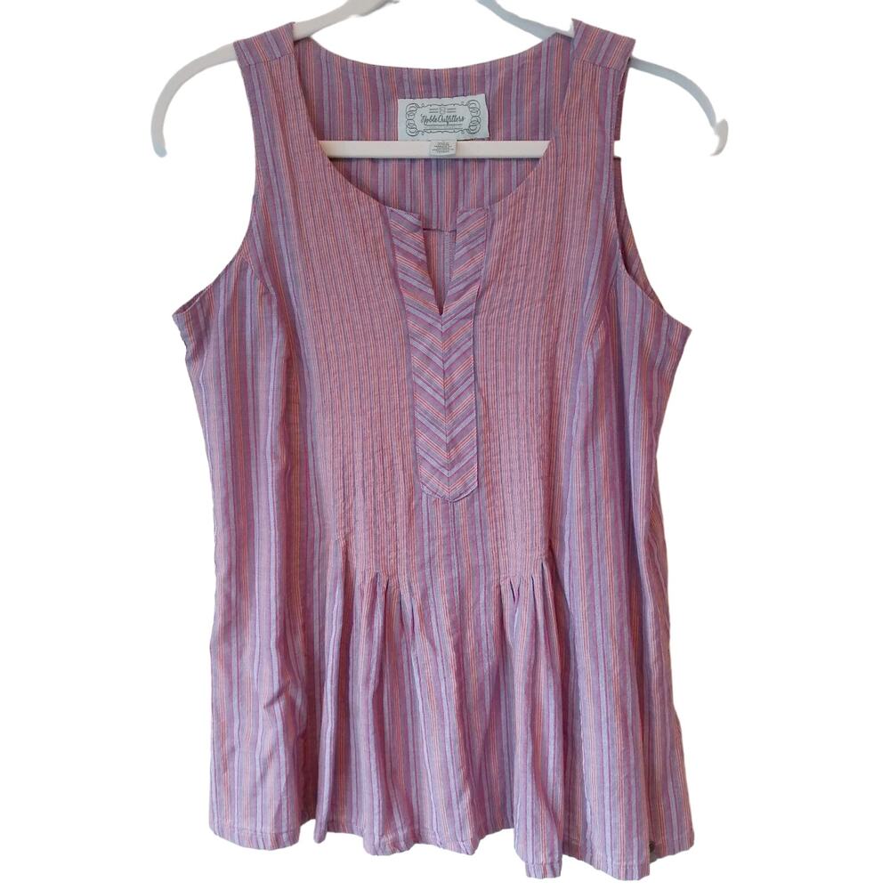 Striped Pink Tank Top